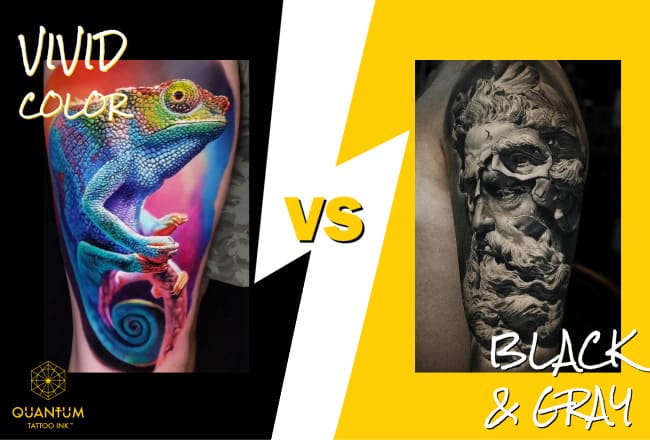 Color vs. Black & Gray Tattoos - Quantum Tattoo